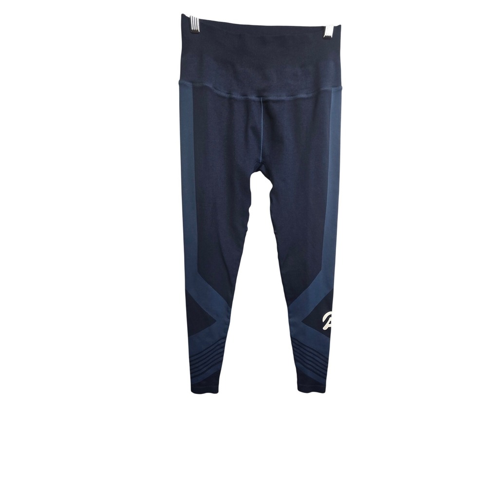 Peloton Leggings Womens Medium Blue Seamless High Waist Activewear‎ Workout